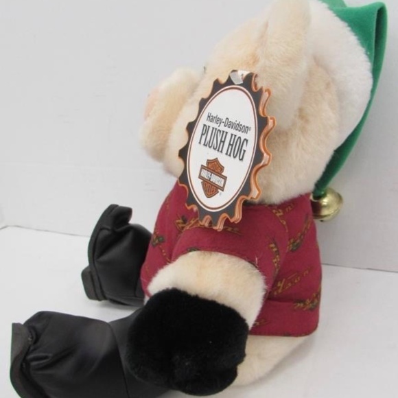 Vintage Holiday Harley Hog , with Original Tags, 1998 Christmas Edition - Picture 2 of 8